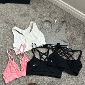 Bundle sports bras